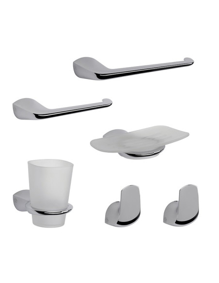 Epuyén Kit de Accesorios Cromo – FV 0179.06/L2-CR